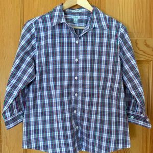 L.L. Bean Women's Plaid Shirt